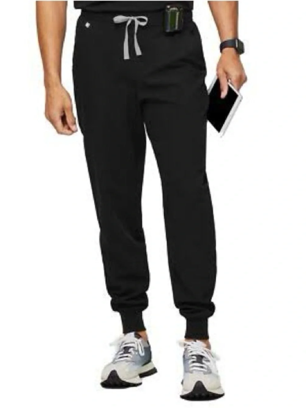 Figs Men’s Black Tansen Jogger Scrub Pants